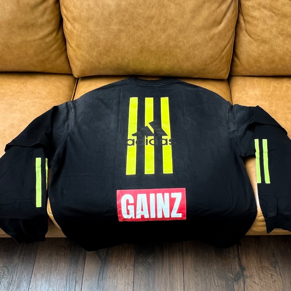 Gym Washed Vintage Double-gauze Long-sleeve T-shirt